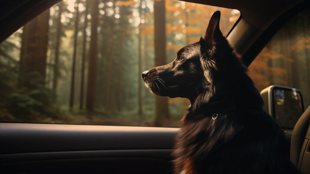 hund bellt im auto wenn er alleine ist