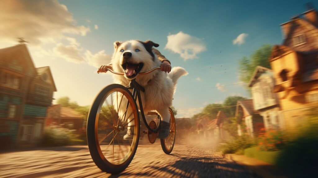 wie lange mit hund fahrrad fahren