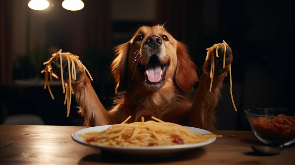 dürfen hunde spaghetti essen