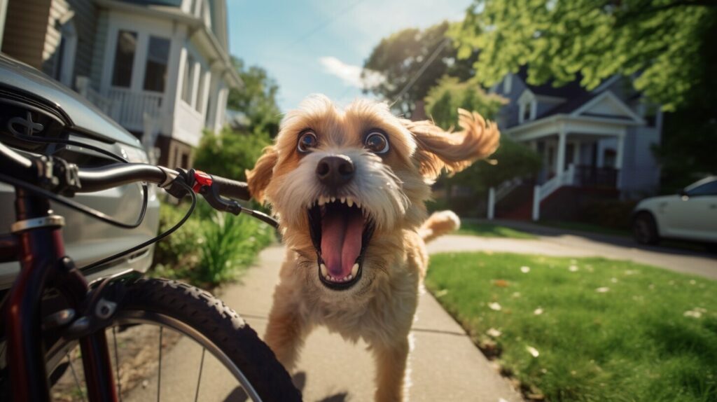 warum hassen hunde fahrräder
