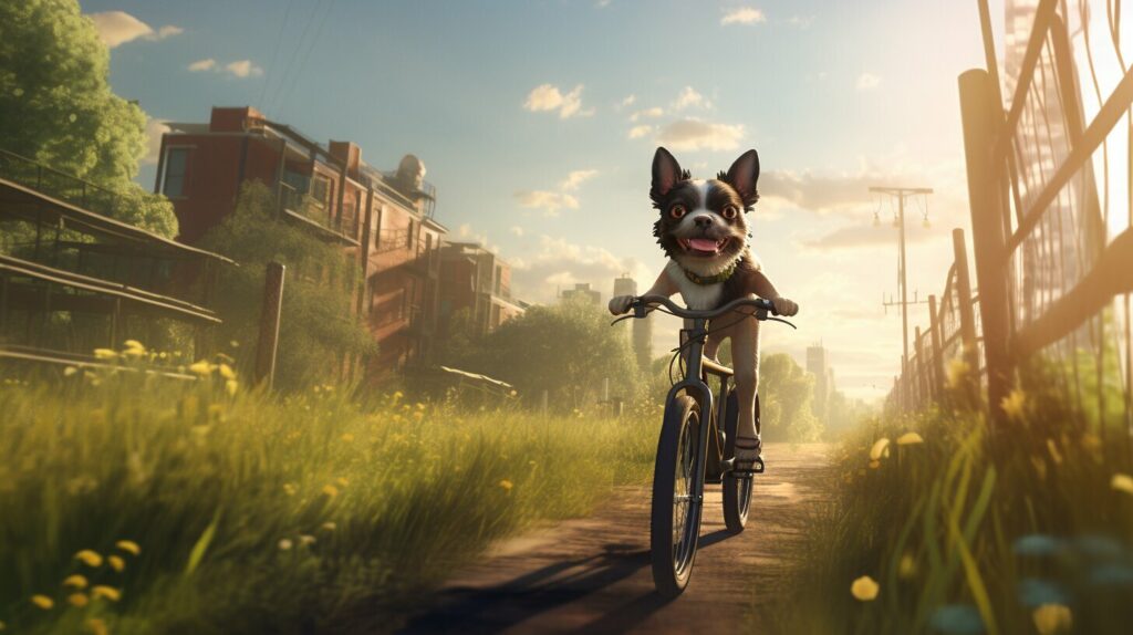 wie schnell darf man mit hund fahrrad fahren