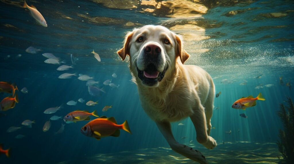 wie schnell kann ein hund schwimmen